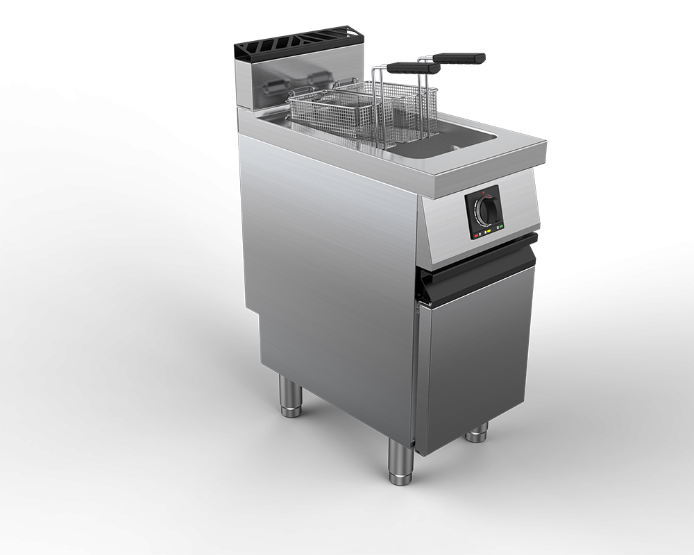 Friteuza alimentare gaz 1 cuva capacitate 15 litri, putere 16000W