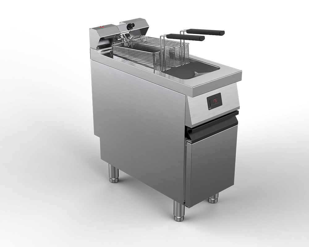 Friteuza profesionala pe gaz SuperFry M7FRG15YF, capacitate 15 litri, alimentare 220 V , putere 16000W