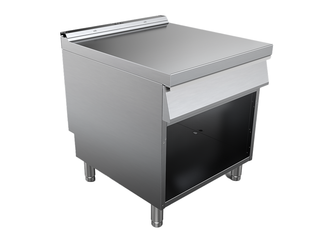 Element neutru cu sertar, inox, dimensiuni 800x900x900hmm