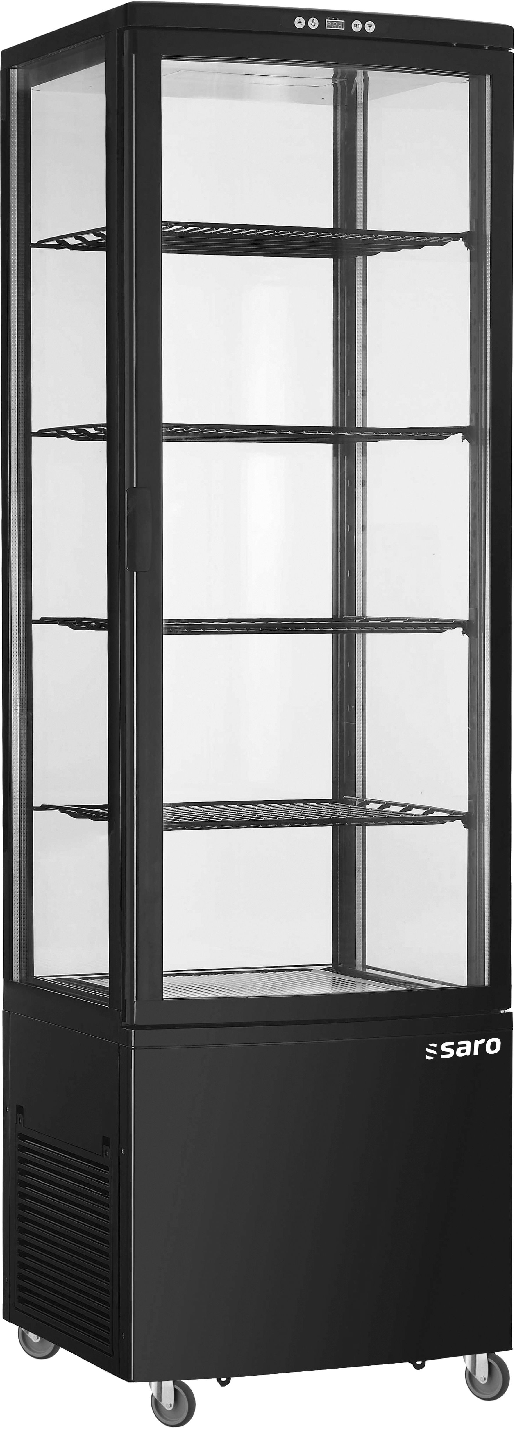 Vitrina frigorifica, 235 Litri model SVEN negru