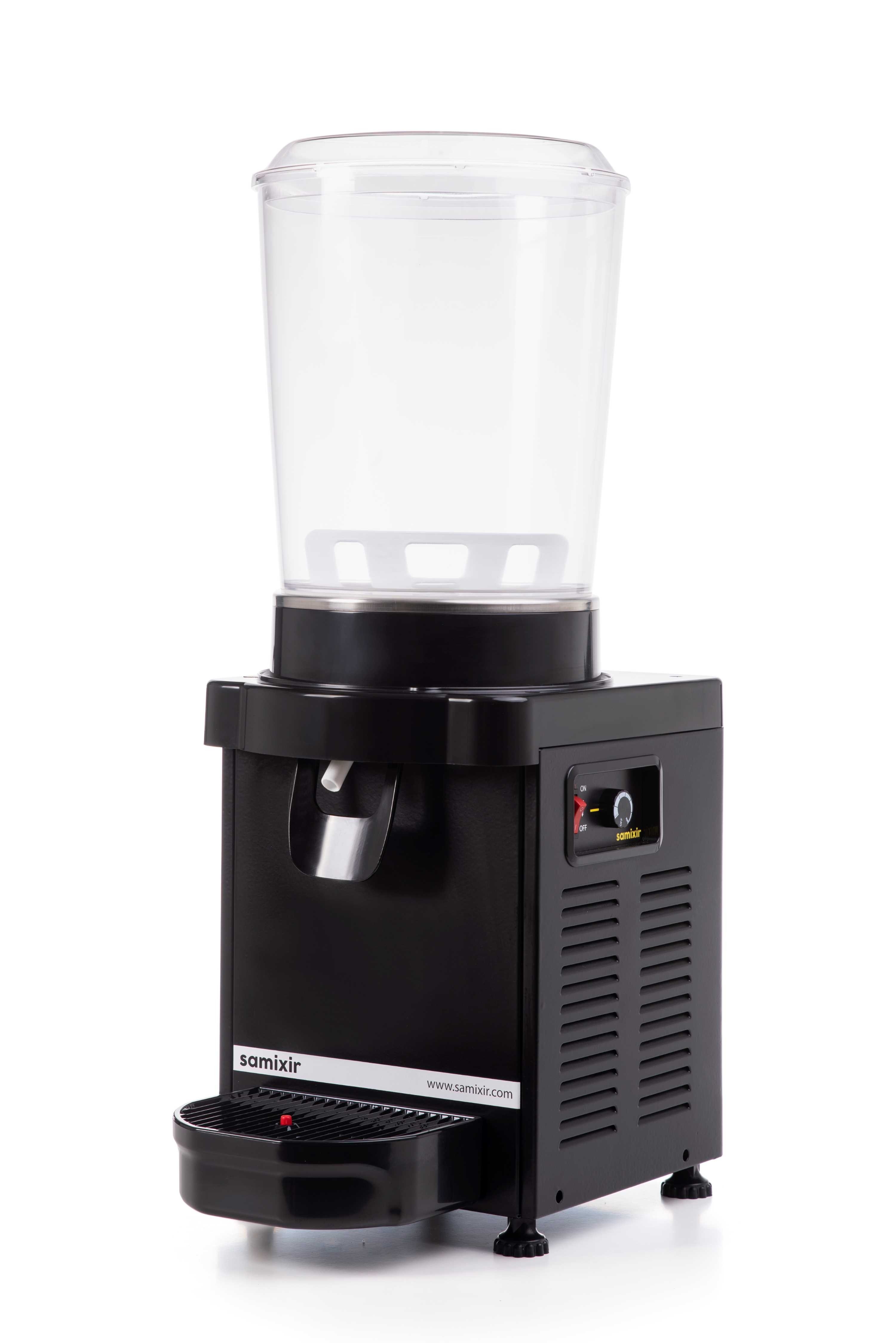 Distribuitor suc, 1 grup, capacitate 10 litri, temperatura de lucru +3/+10°C