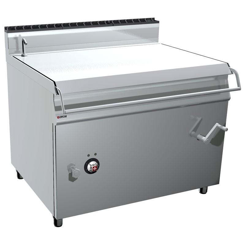 Tigaie basculanta electrica capacitate 150 litri, putere totala 14800W 