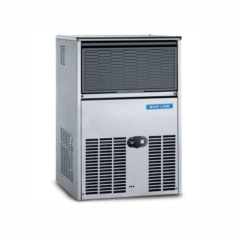 Masina cuburi de gheata Bar Line, productivitate 60 kg/24h, racire cu aer, refrigerare R290, alimentare 220V
