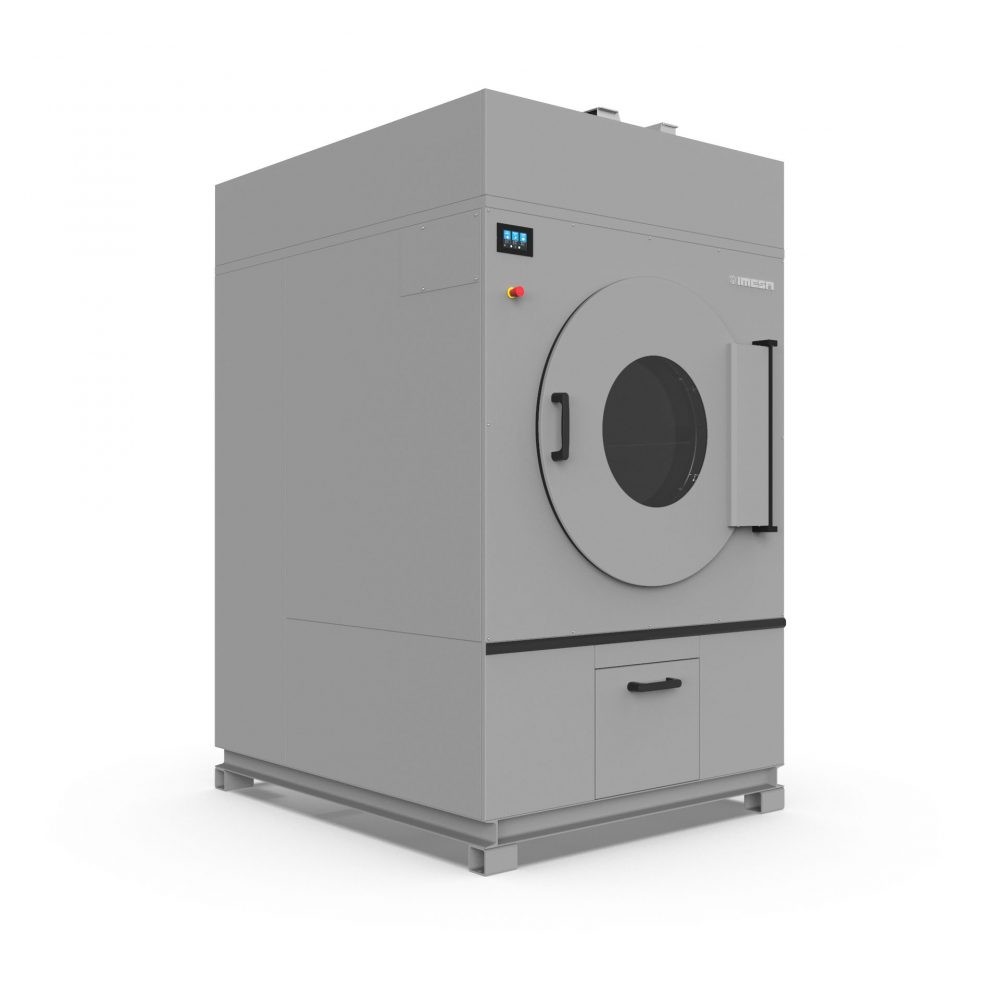 Uscator de rufe industrial, alimentare gaz, capacitate tambur 55kg