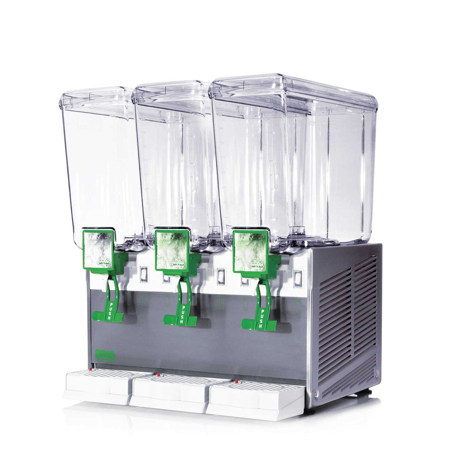 Distribuitor bauturi racoritoare, capacitate 3x20 litri, inox, 