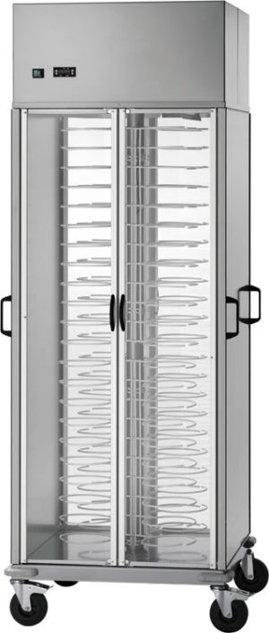 Carucior refrigerat pentru farfurii, ventilat, capacitate 88 farfurii, putere 460W