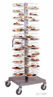 Carucior farfurii, capacitate 96 farfurii