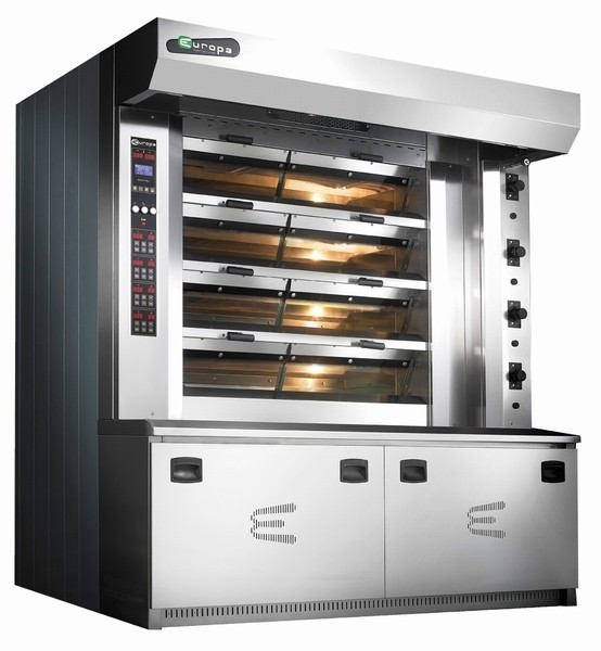 Cuptor pentru panificatie,cu tuburi anulare, alimentare gaz, putere instalata 30000W