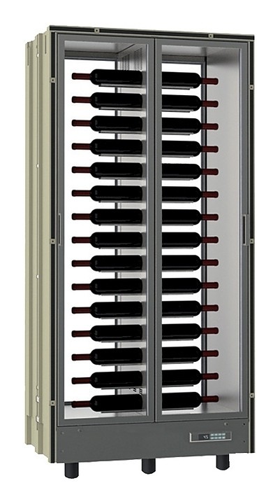 Vitrina verticala pentru vinuri, capacitate 120 sticle, putere 360W