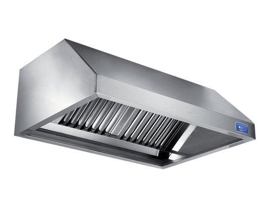 Hota profesionala de perete din inox, putere aspiranta 2500mc/h, cu motor