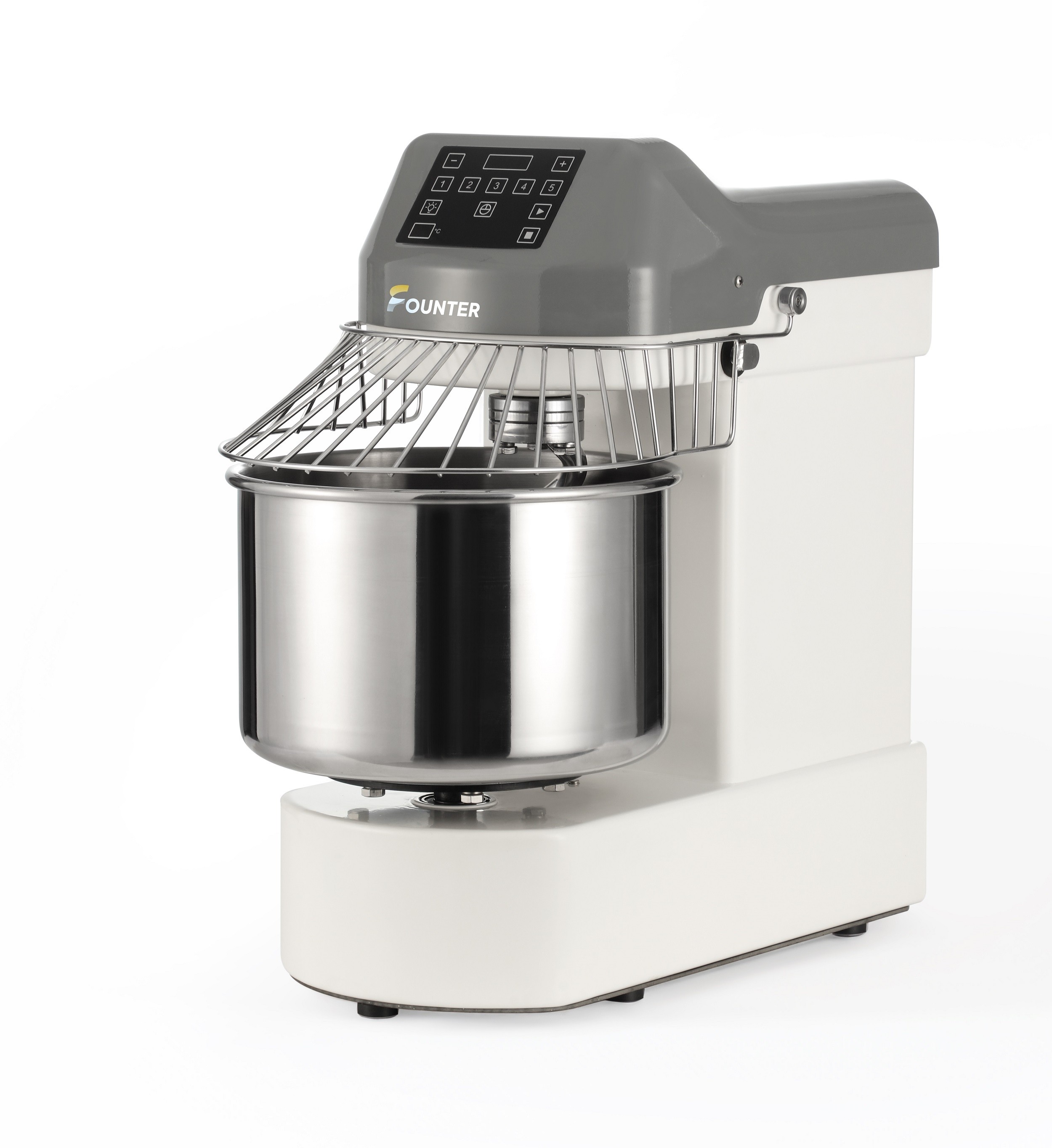 Malaxor cu spirala si panou digital, capacitate 10 litri, alimentare 220V, putere 700W