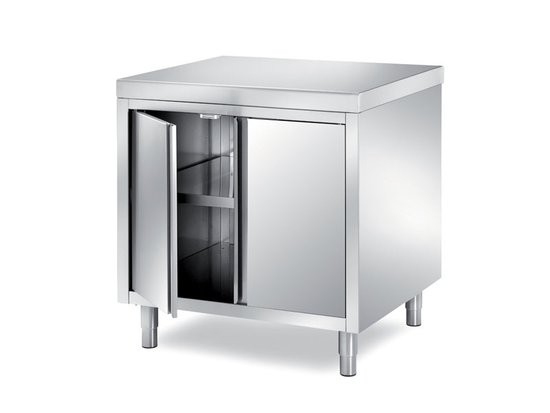 Masa de lucru cu 2 usi batante, polita intermediara, dimensiuni 1000x800x850h mm