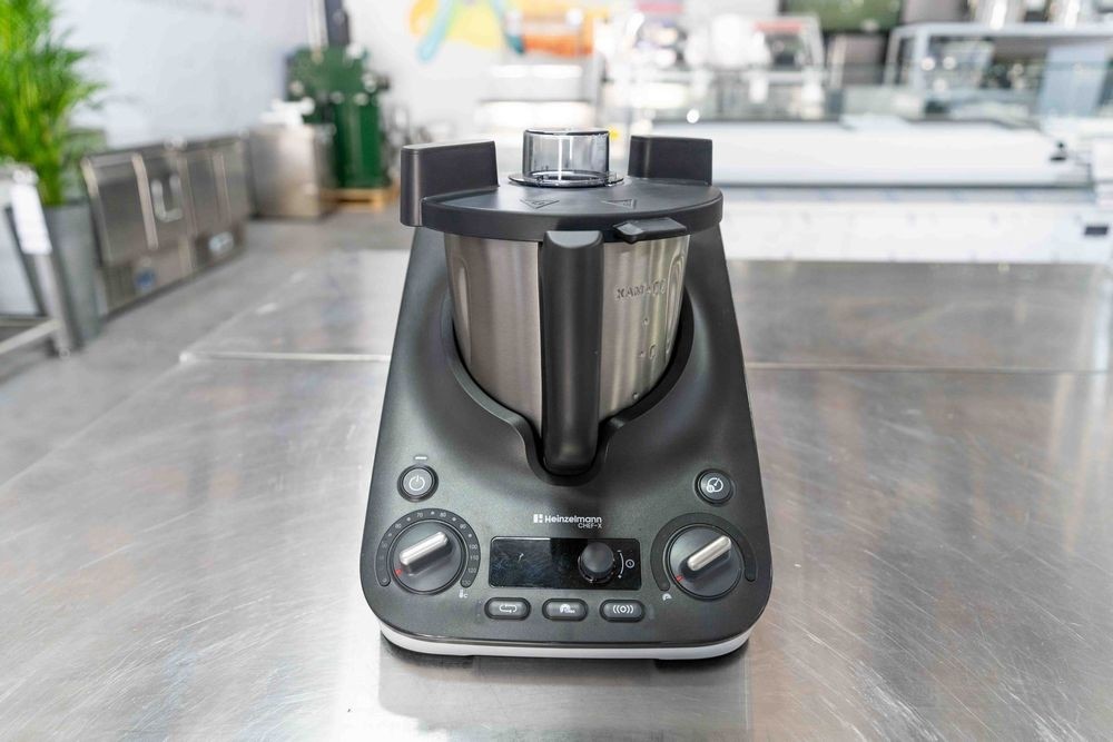 Aparat multifunctional de gatit Chef-X, bol din inox cu maner -capacitate 2 litri,  Second Hand