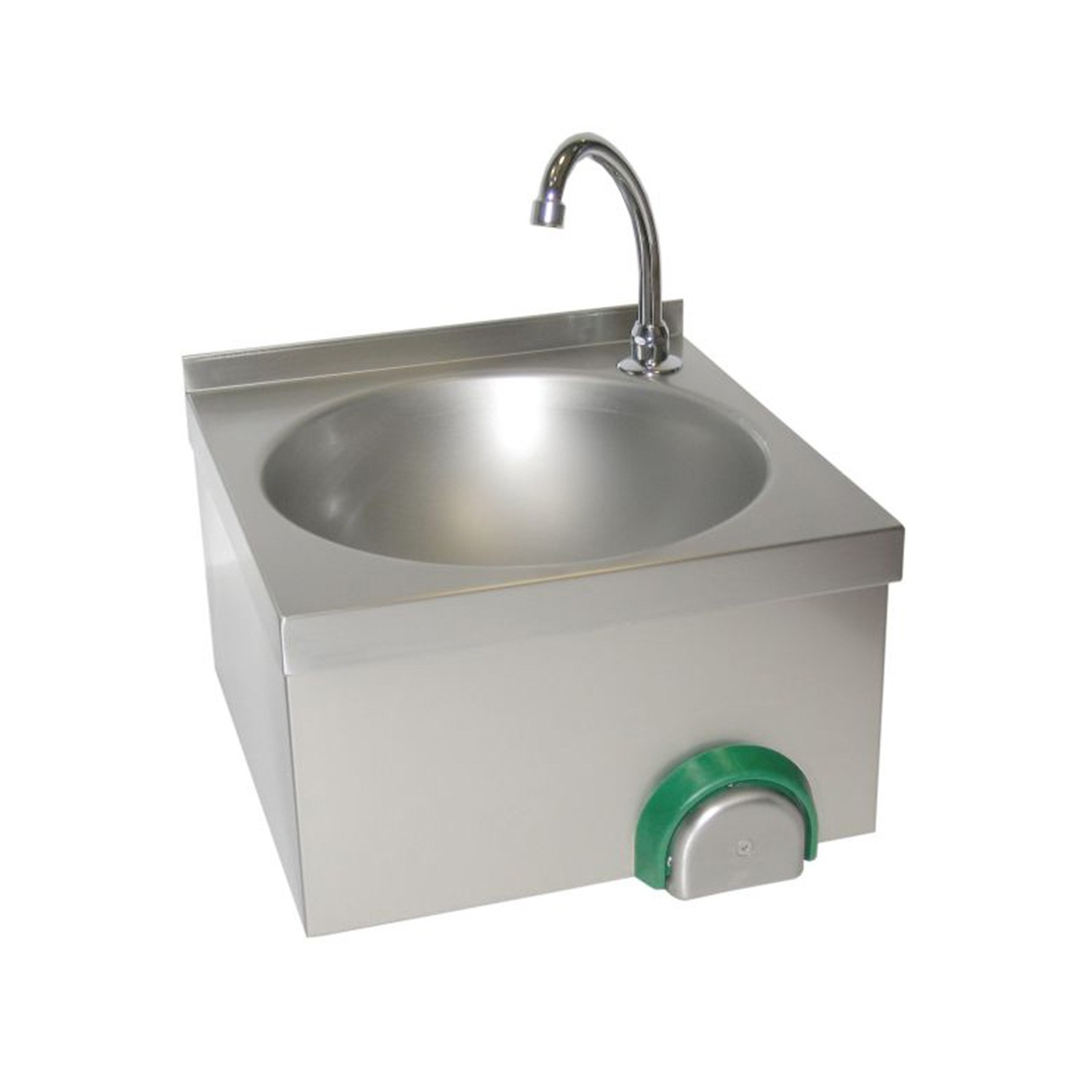 Lavoar din inox cu comanda la genunchi