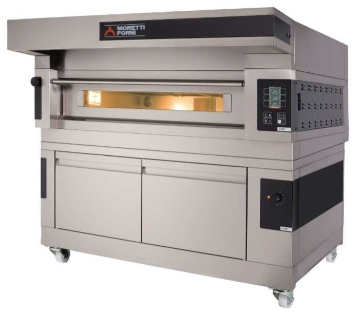 Cuptor electric pentru panificatie/patiserie, pe vatra, cu 1 camera de coacere, 100 programe de coacere, putere totala 18500W