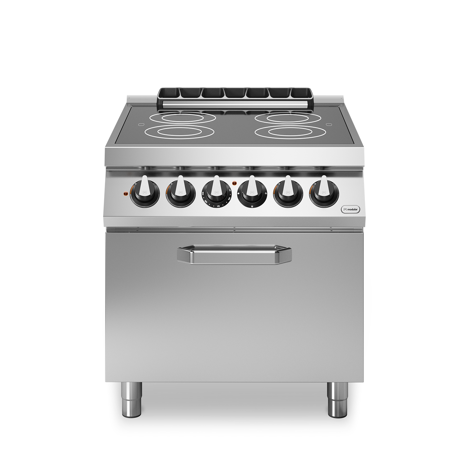 Masina de gatit cu plita vetroceramica, 4 zone de gatit, cuptor electric static, putere 19600W