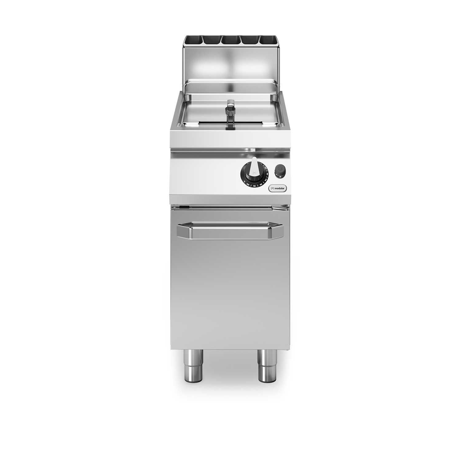 Friteuza, alimentare gaz, 1 cuva, capacitate 22 litri, putere gaz 20000W