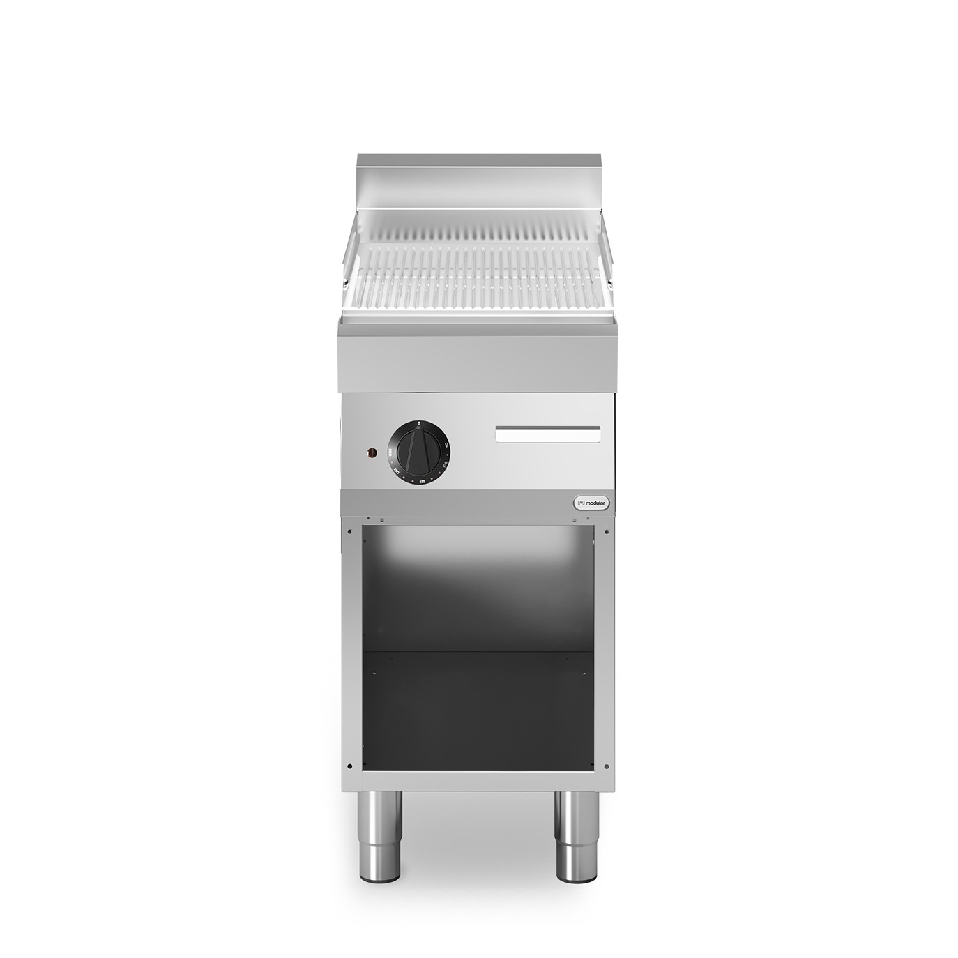 Fry top, electric, suprafata striata cromata, putere 4500W