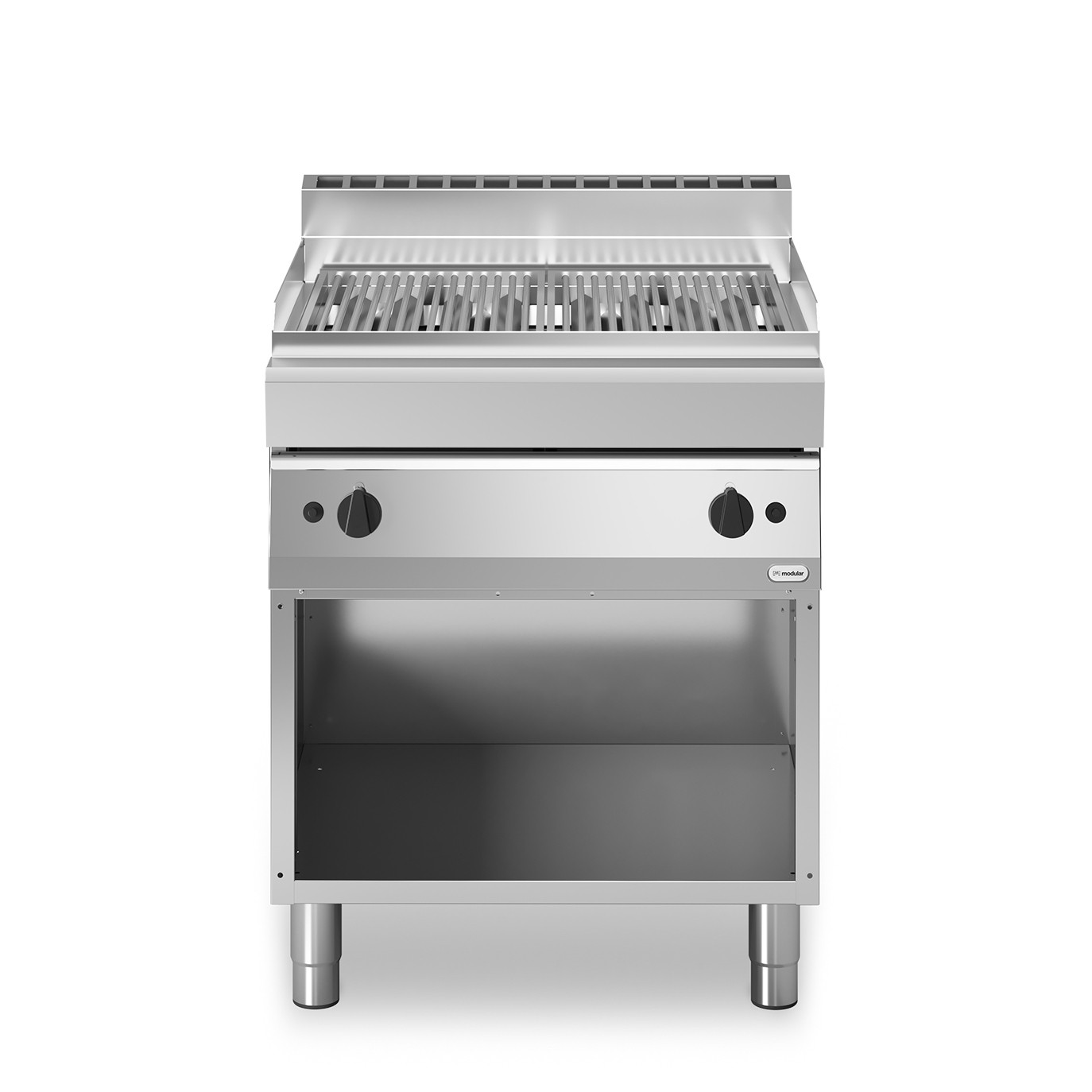 Gratar, alimentare gaz, 2 zone de gatit, putere totala gaz 15000W
