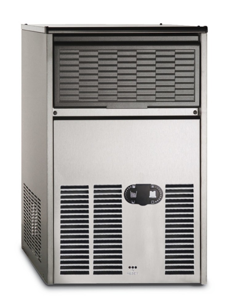 Masina cuburi de gheata Bar Line, productivitate 25 kg/24h, racire cu aer, agent refrigerare R290, alimentare 220V
