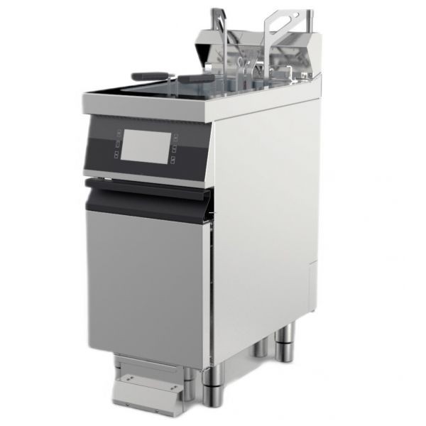 Friteuza alimentare gaz SuperFr, capacitate 15 litri, alimentare 230V, putere 16000W