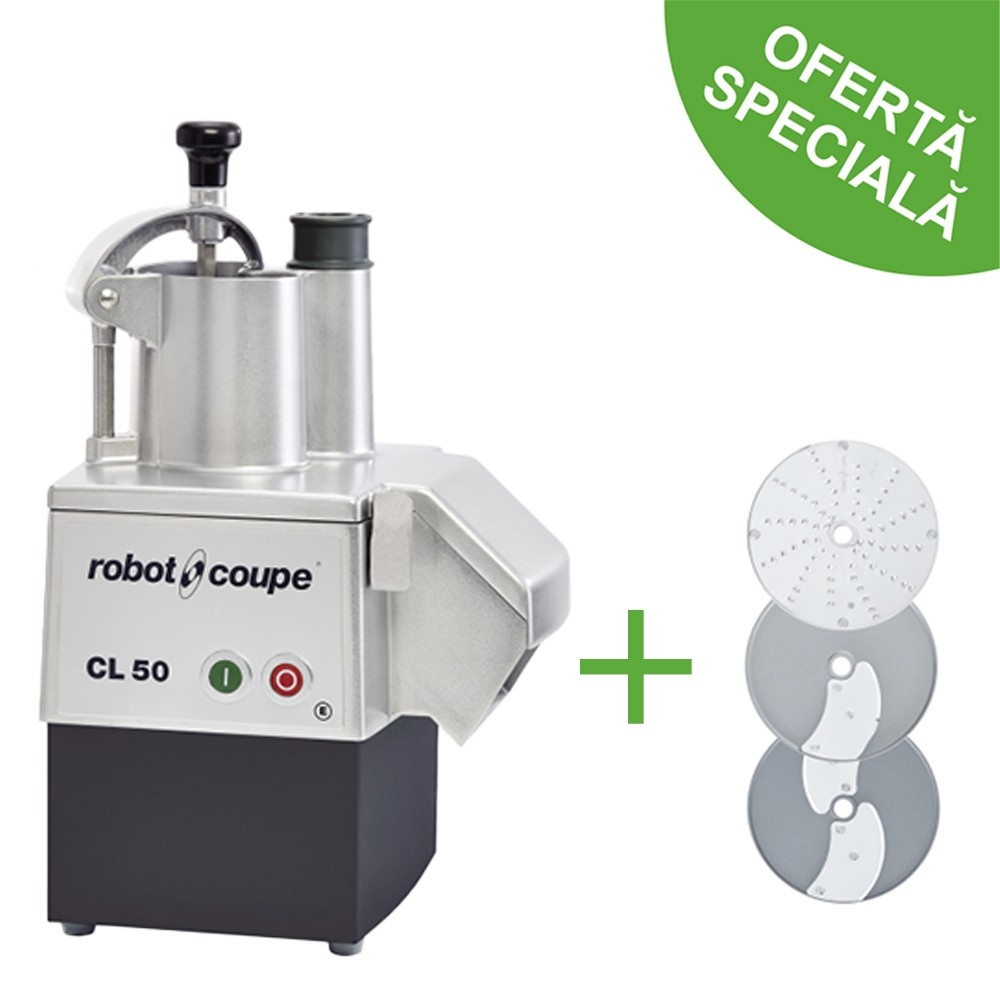 Masina de taiat legume+3 discuri gratuite, model CL50, putere 550 W