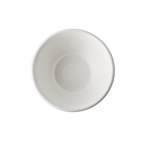 Set 50 boluri, capacitate 200ml, culoare alba, din trestie de zahar