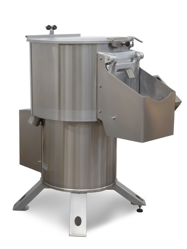 Masina de curatat cartofi profesionala, capacitate incarcare cuva: 50kg/sarja, productivitate maxima: 1000kg/ora