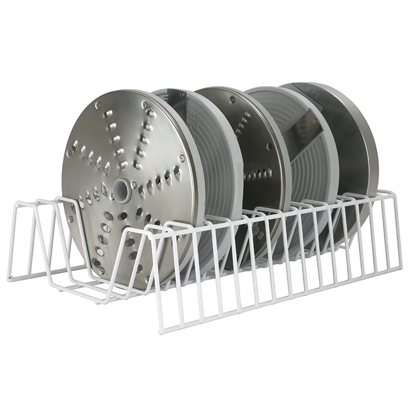 Set 5 discuri pentru masina de taiat legume pentru: feliat 2 si 10 mm- E2 E10, taiat cubulete 10x10 mm-D10, fideluta 10 mm-H10 razuit 4 mm- Z4