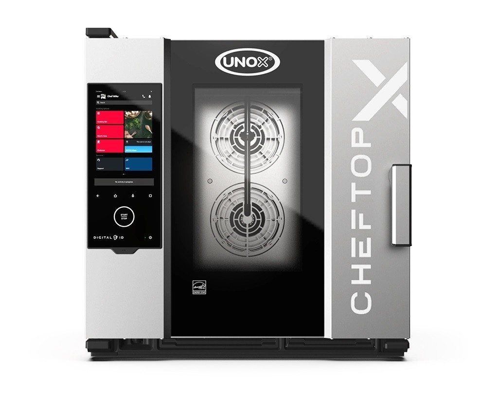 Cuptor pentru gastronomie, capacitate 6 tavi, seria Cheftop-X Digital.ID, alimentare 380V, Unox