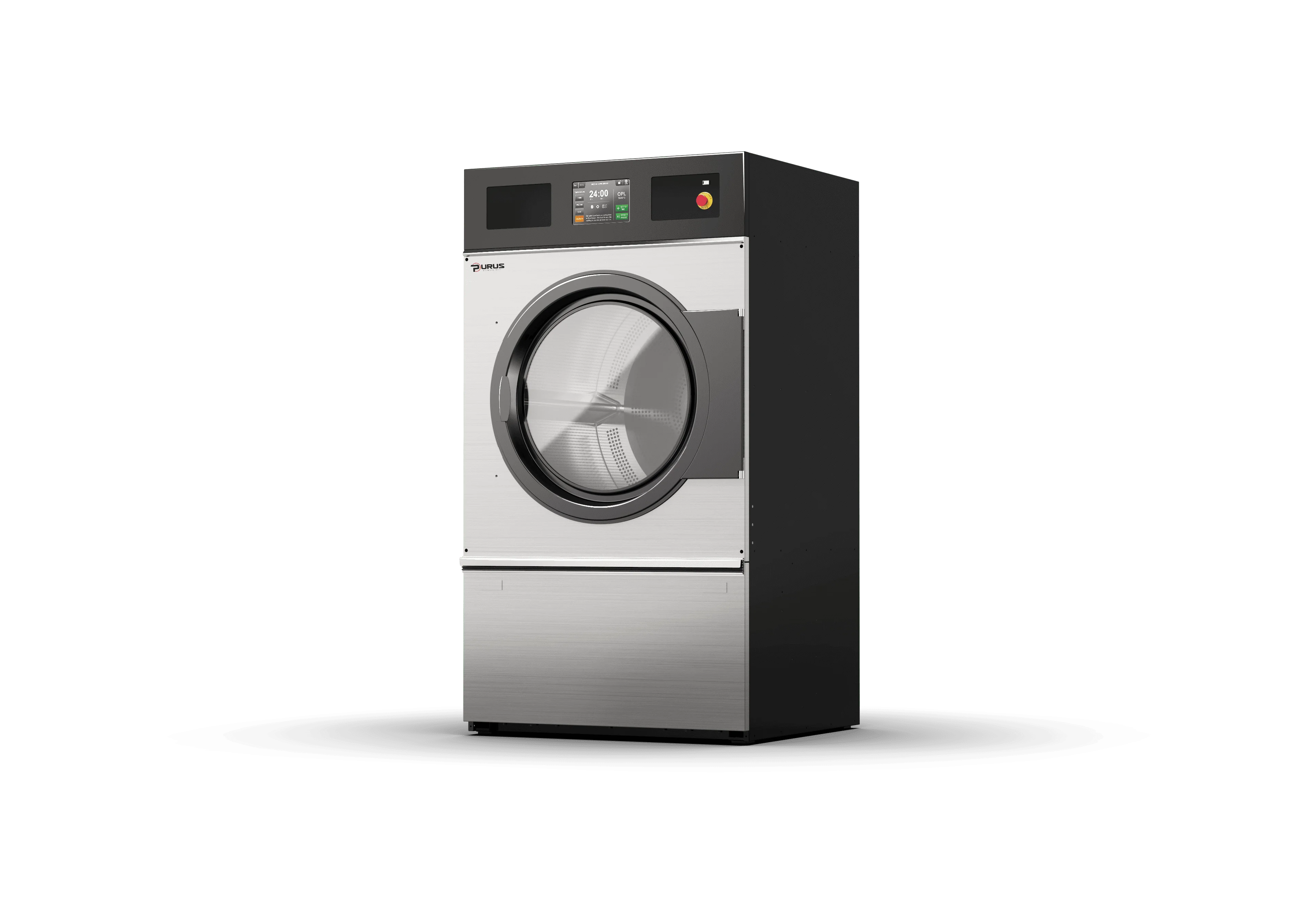Uscator de rufe industrial electric, capacitate 20 kg, dimensiune 840x1647x1047mm, alimentare 380V, putere 18000W,  greutate 205kg