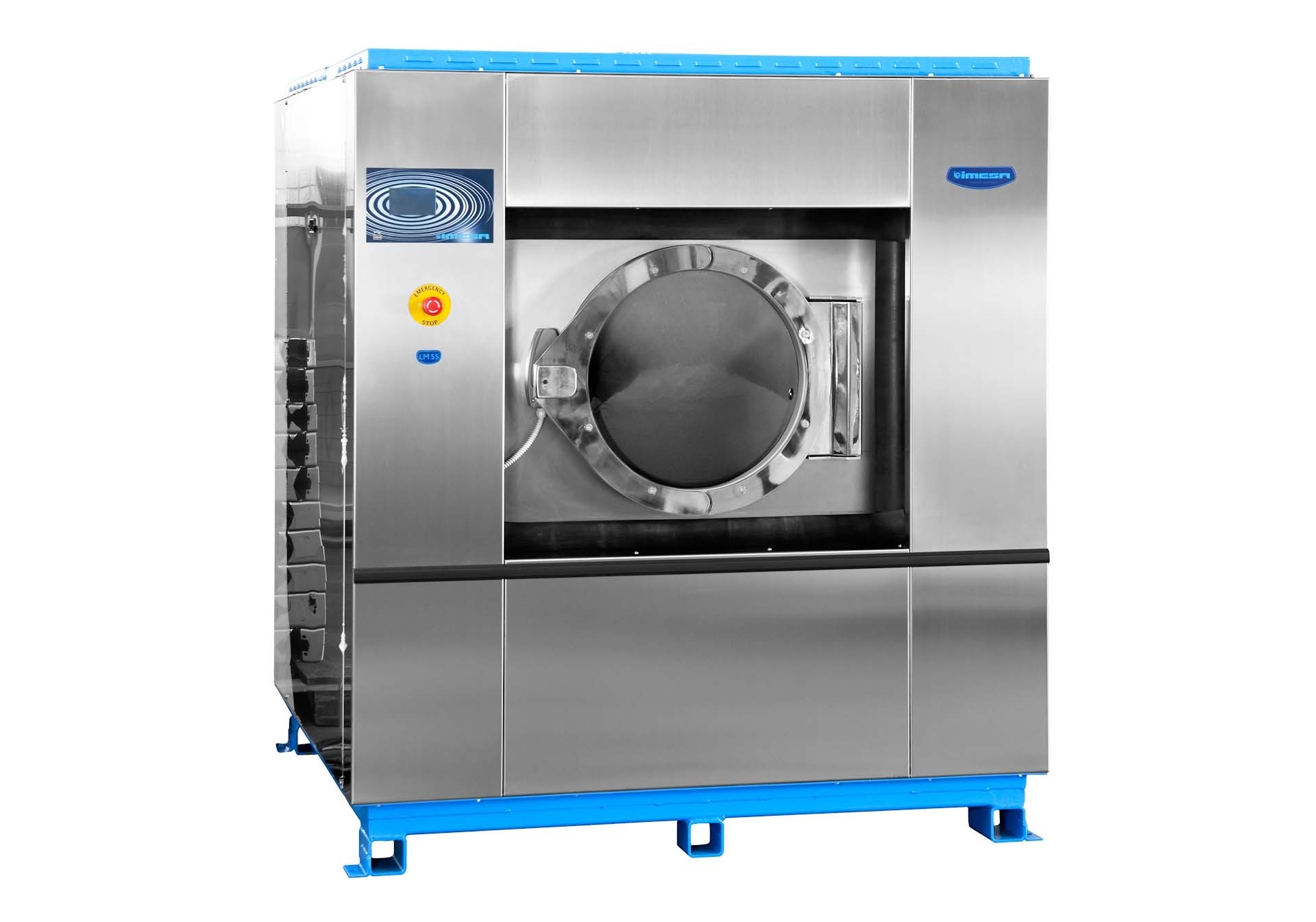 Masina de spalat industriala cu fixare in podea, alimentare abur, capacitate 77kg
