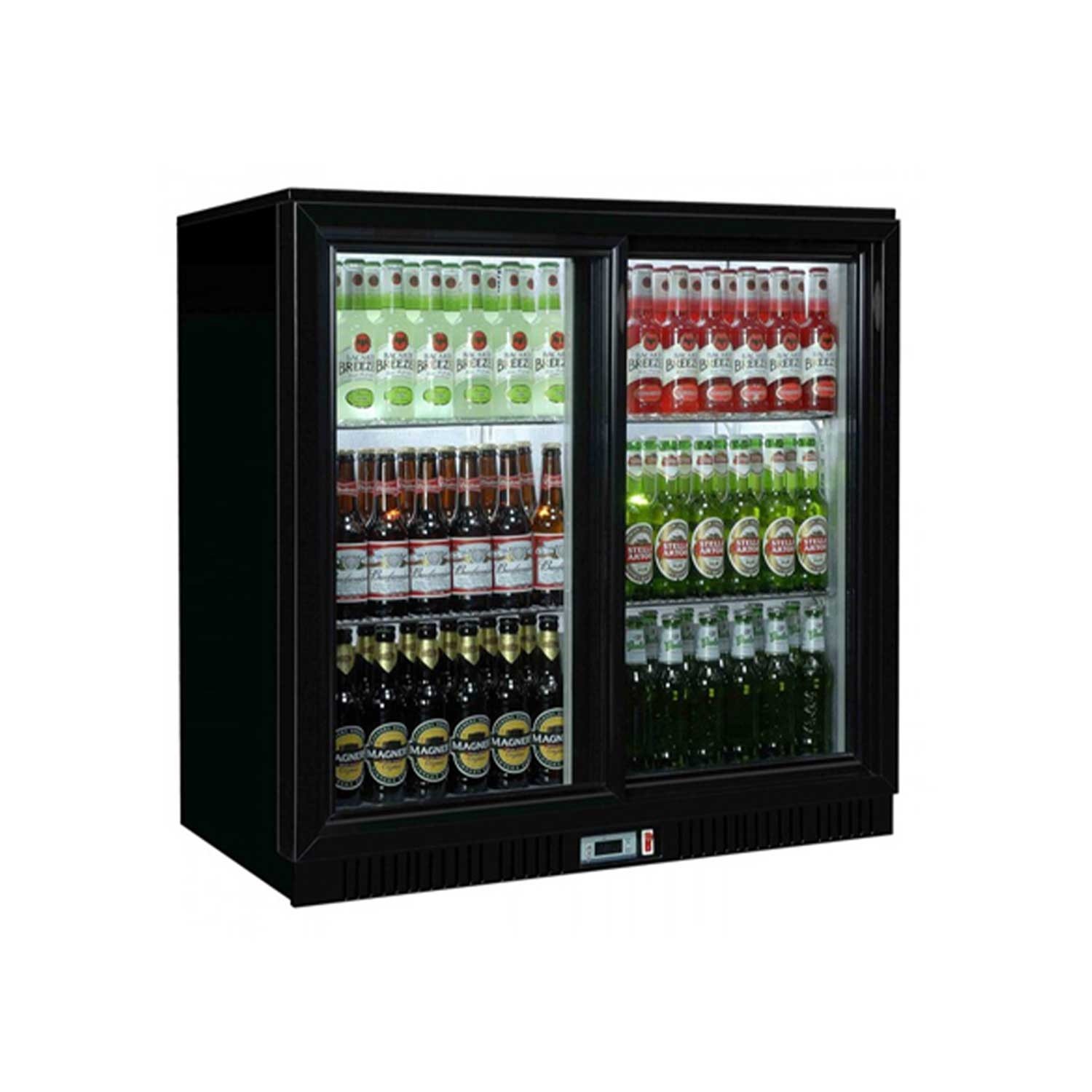 Vitrina refrigerata pentru bauturi, capacitate 208 litri, temperatura de lucru 0°C/+10°C