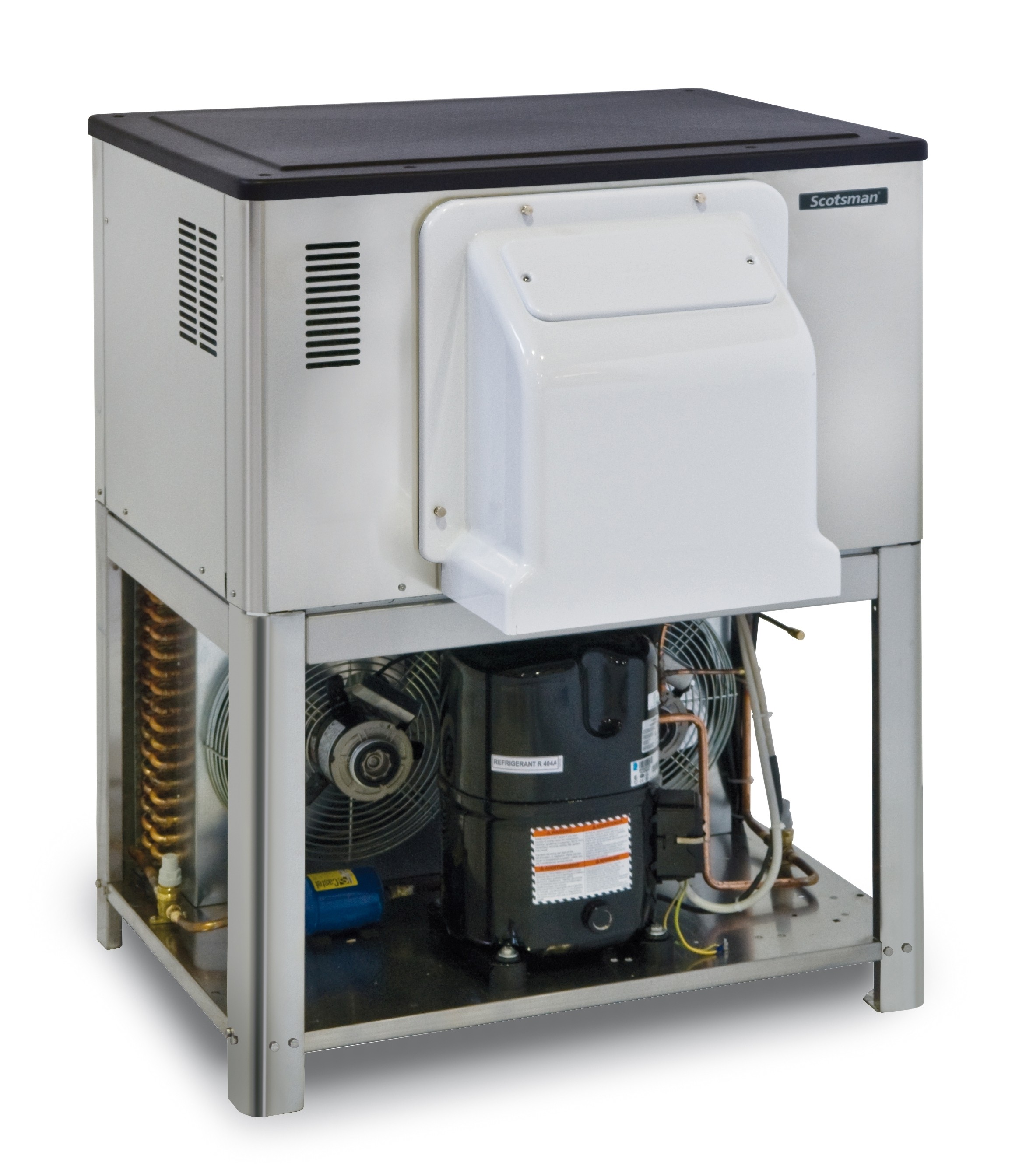 Masina fulgi de gheata, racire cu apa, productivitate: 380-426kg/24h, alimentare 380V, putere 1570W