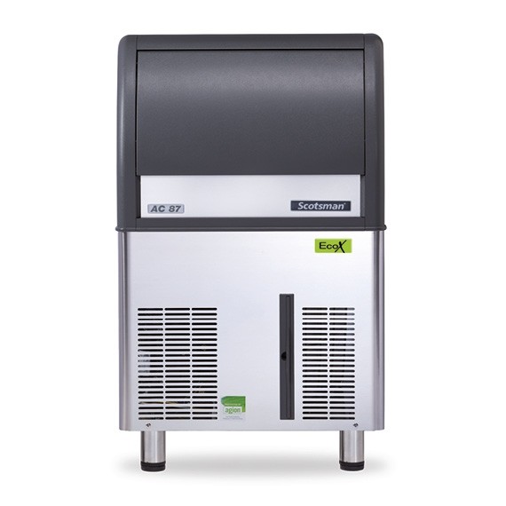 Masina cuburi de gheata, productivitate 44kg/24h, racire cu apa, agent refrigerant R290, alimentare 220 V