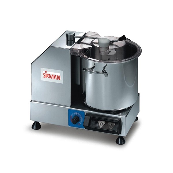Cutter, viteza variabila, capacitate cuva 9.4 litri, cuva si cutite din inox, putere instalata: 2x350W