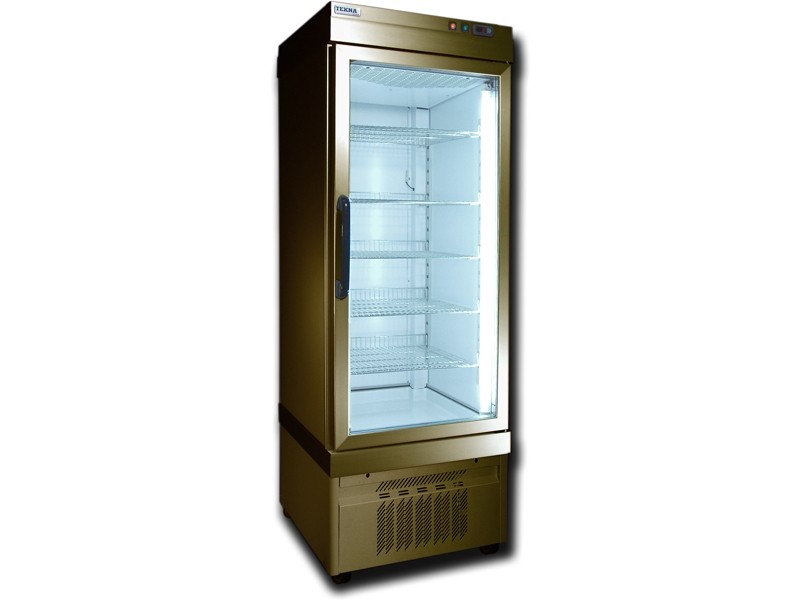 Vitrina verticala pentru produse refrigerate, temperatura de lucru -25°C/+5°C, putere 500W