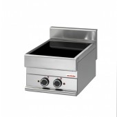 Masina de gatit electrica, cu 2 plite vetroceramice, model de banc, alimentare 380V