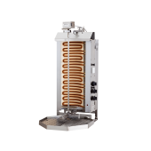 Aparat shaorma/kebab, electric,  6 arzatoare, motor sus, capacitate carne 50kg