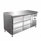 Masa rece, capacitate 314 litri, temperatura de lucru -2°C/+8°C, putere 208 W