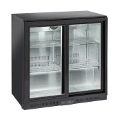 Vitrina refrigerata pentru bauturi, pentru bar, capacitate 201litri, temperatura de lucru 0°C/+10°C