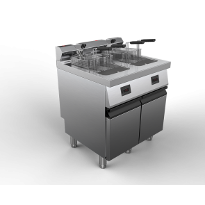 Friteuza profesionala electrica SuperFry M7FRE30YF, capacitate totala de 2 x 15 litri, alimentare 380V, putere 28000W