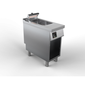 Aparat pentru mentinut cartofii calzi electric GN 1/1+1/3, putere totala 1800W
