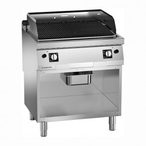 Gratar cu placi ceramice ICON7000, alimentare gaz, inox, putere 14000W