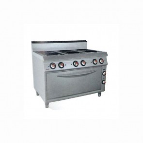 Masina de gatit cu plite rotunde electrica cu 4 zone, putere 21100W