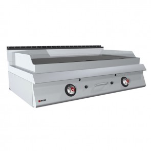 Fry top electric suprafata mixta, putere totala 21000W 