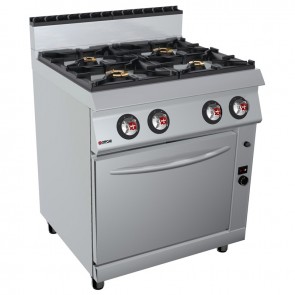Masina de gatit alimentare gaz 4 arzatoare, putere 47700W