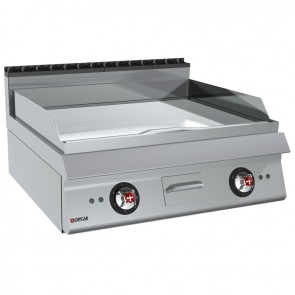 Fry top electric suprafata mixta, putere totala 10200W