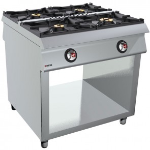 Masina de gatit alimentare gaz 4 arzatoare, putere totala 27000W