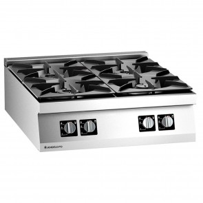 Masina de gatit, model de banc, alimentare gaz, inox, putere gaz 28000W